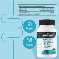Naturmade Activated Charcoal Tabs 